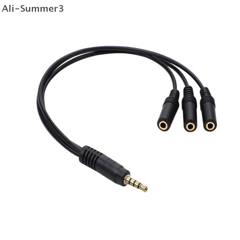 3.5mm 3 Way Port Aux Multi Hea – Earphone Splitter Jack recenzja i cena