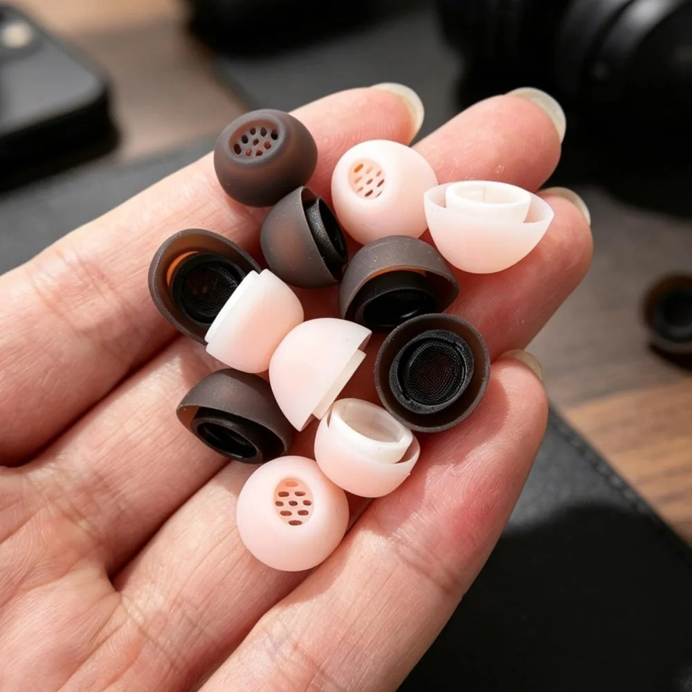 1Box 3Pairs Silicone Ear Plugs – Silicone Ear Tip Replacement recenzja i cena