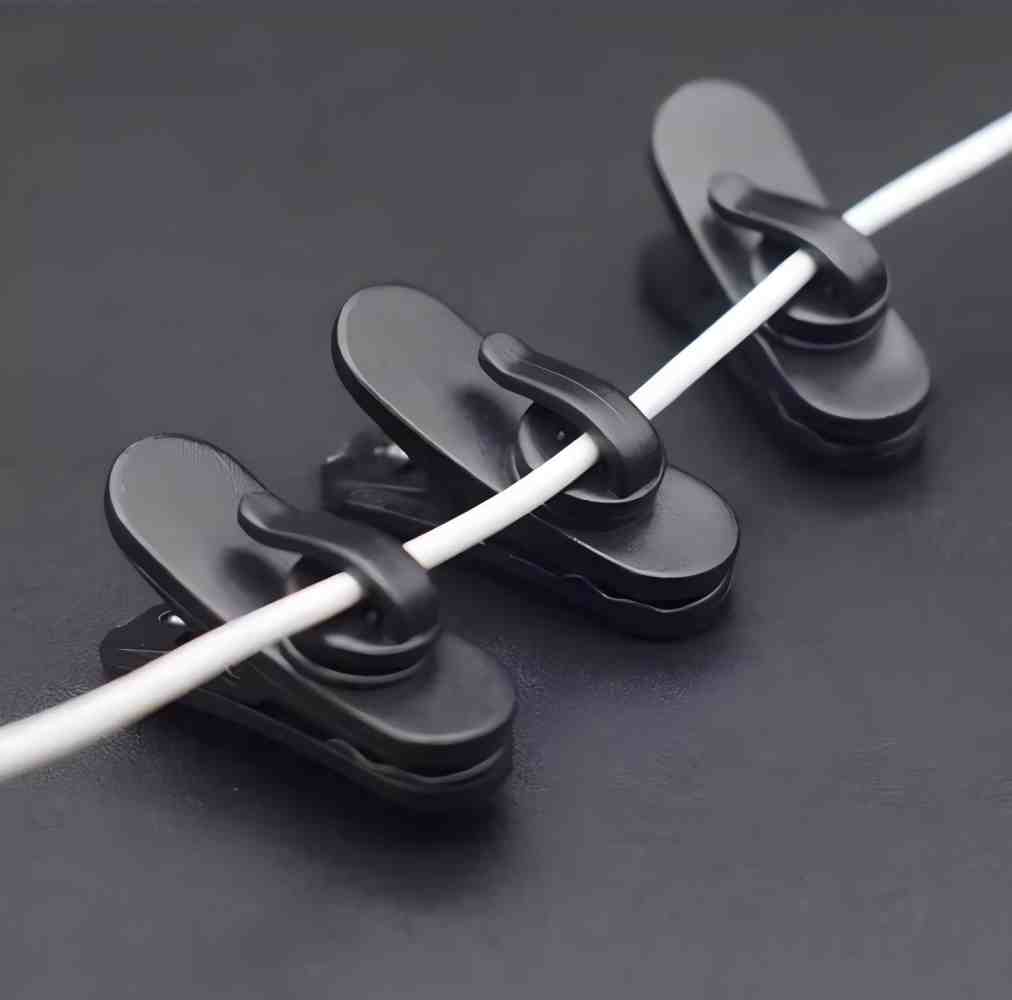 10pcs Rotating Earphone Cable  – Headphone Stand Desk recenzja i cena