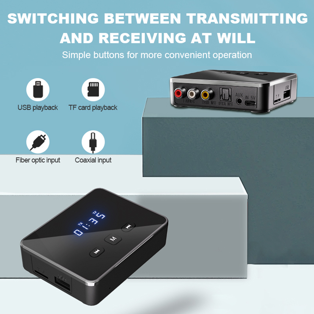 BT 5.4 Transmitter Receiver wi – Bluetooth Adapter Receiver recenzja i cena