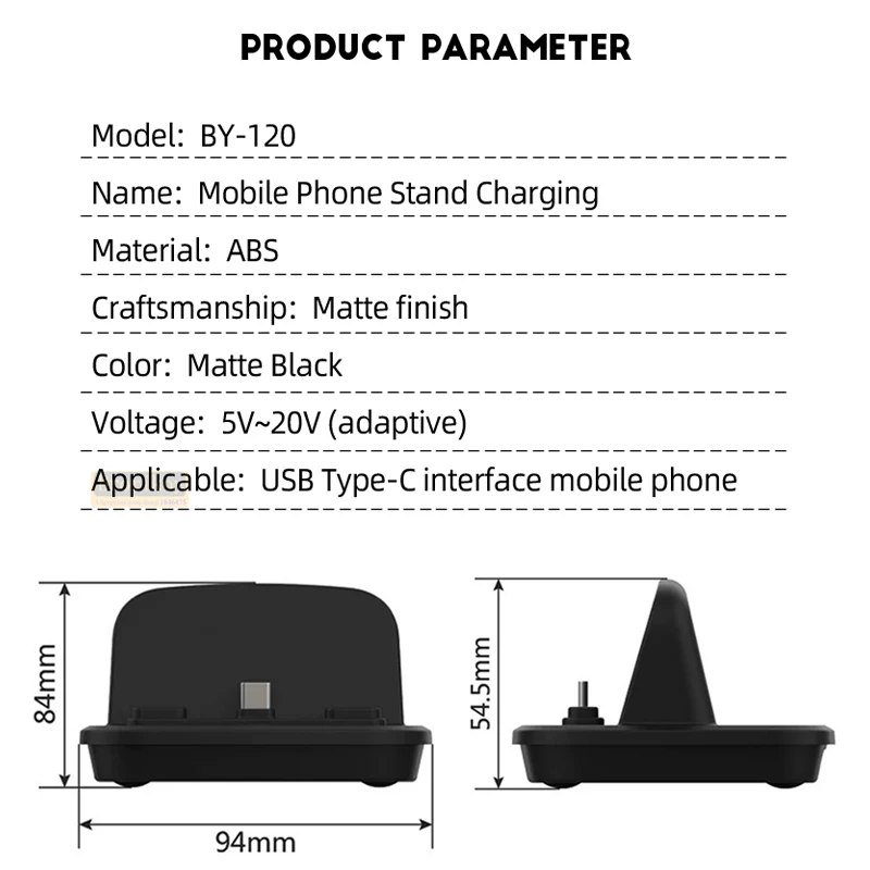 Wireless Charging Stand 120W U – Usb C Earphone recenzja i cena