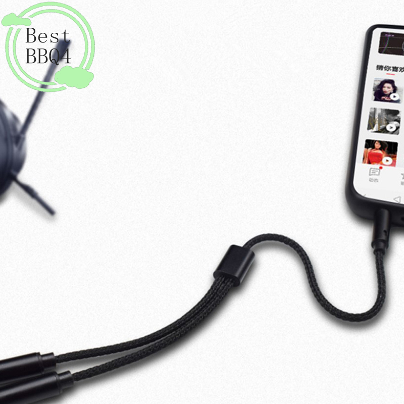 (BBQ4)AUX Cable Jack 3.5MM Aud – Earphone Splitter Jack recenzja i cena