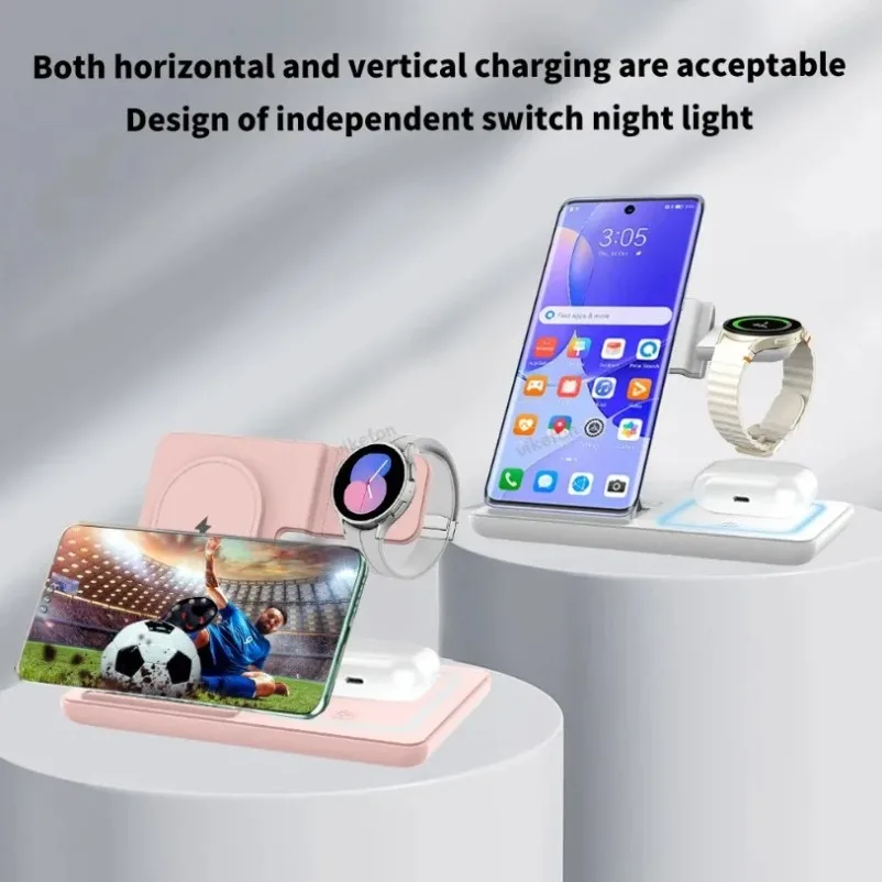 3 in 1 Wireless Charger Desk S – Usb C Earphone recenzja i cena