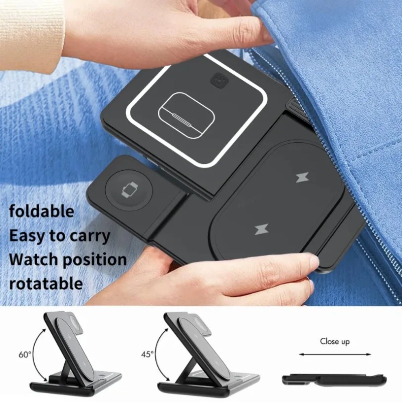 3 in 1 Wireless Charger Desk S – Usb C Earphone recenzja i cena