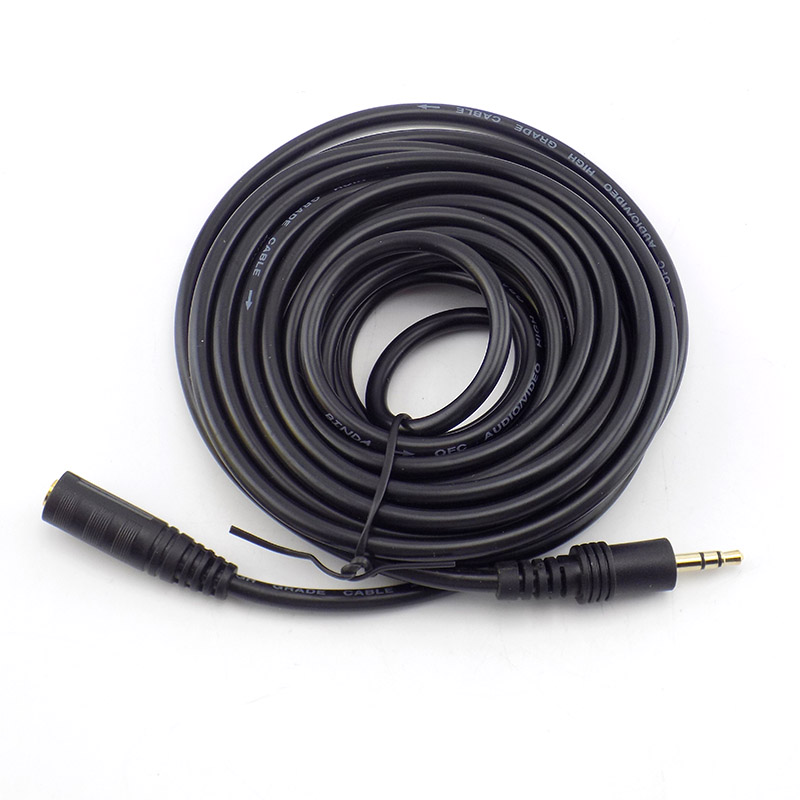 1.5/3/5/10M 3.5mm Stereo Male  – Cable Extension 3.5 recenzja i cena