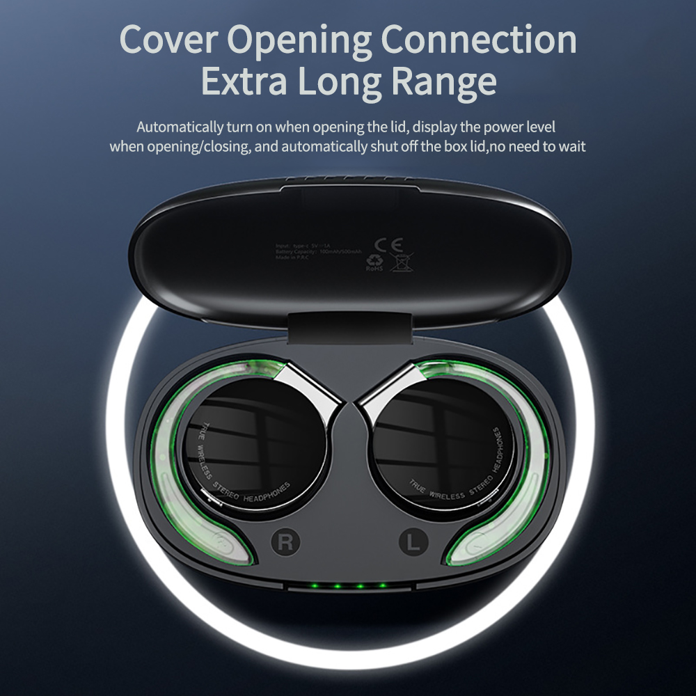 F2 TWS Earphones With Micropho – Sports Earphone Hook recenzja i cena