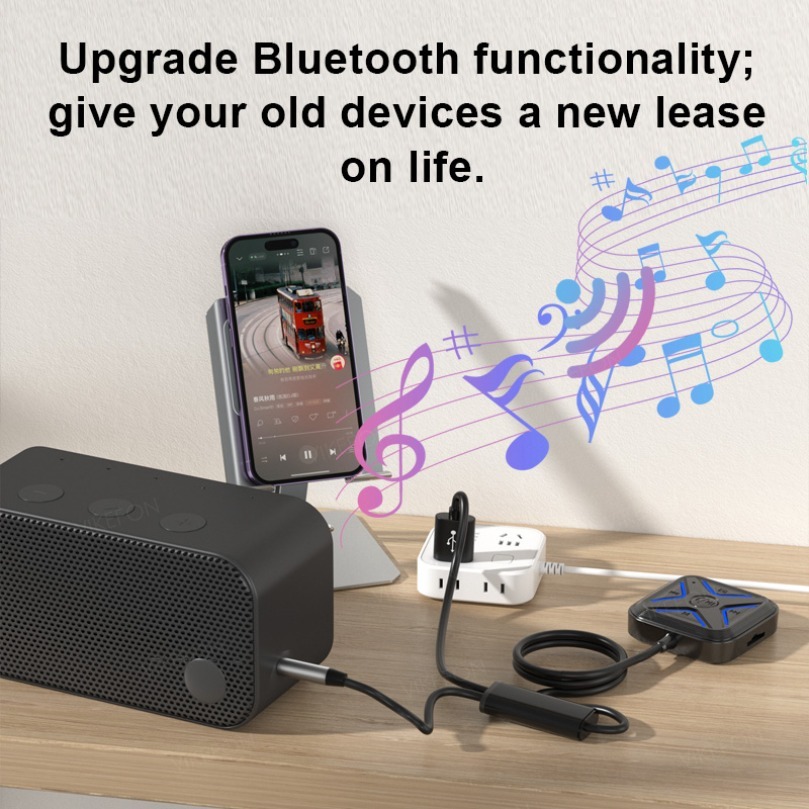Universally Bluetooth 5.3 Car  – Bluetooth Adapter Receiver recenzja i cena