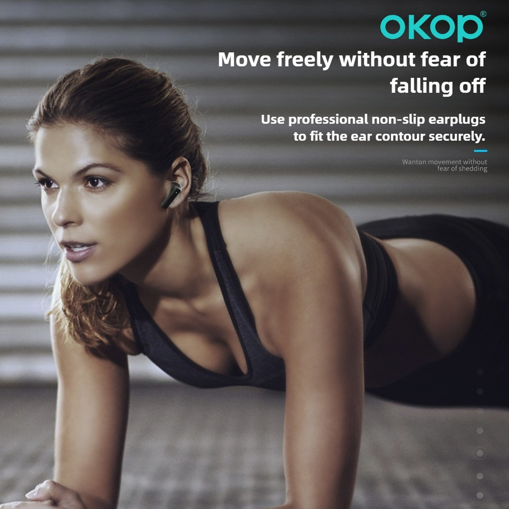OKOP AI Headset,Wireless Bluet – Usb C Earphone recenzja i cena