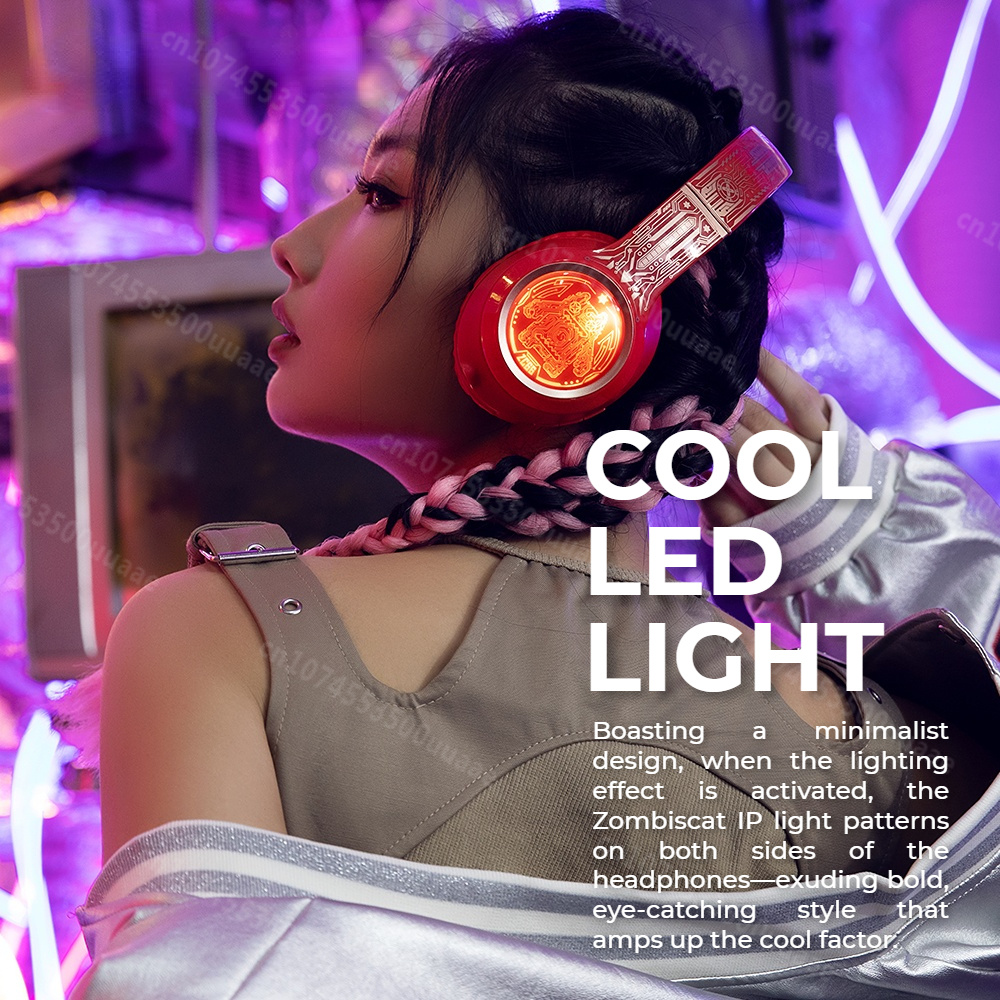 Zombies Cat S1 Bluetooth Headp – Gaming Headset Rgb recenzja i cena
