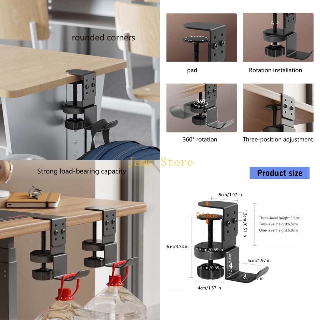 LX0B Heavy Duty 360°Swivel Hoo – Headphone Stand Desk recenzja i cena