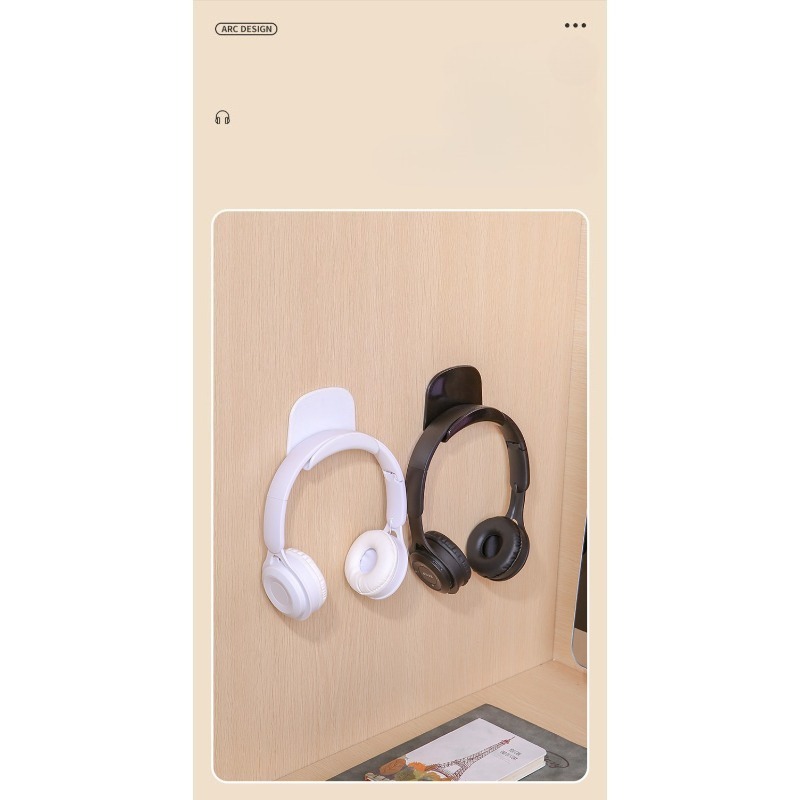Punch Free Adhesive Plastic He – Headphone Stand Desk recenzja i cena