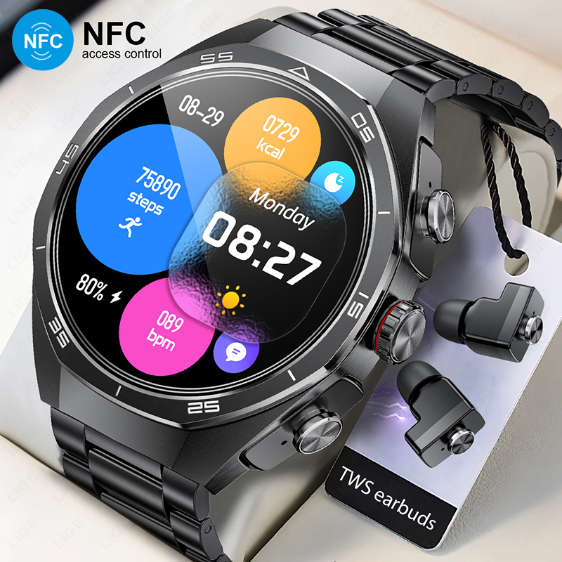 TWS Music Watches Earbuds Smar – Earbuds Charging Case recenzja i cena