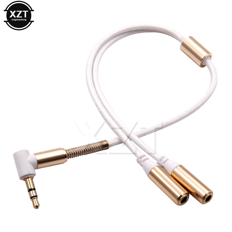 3.5mm 1 To 2 Audio Aux Y Split – Earphone Splitter Jack recenzja i cena