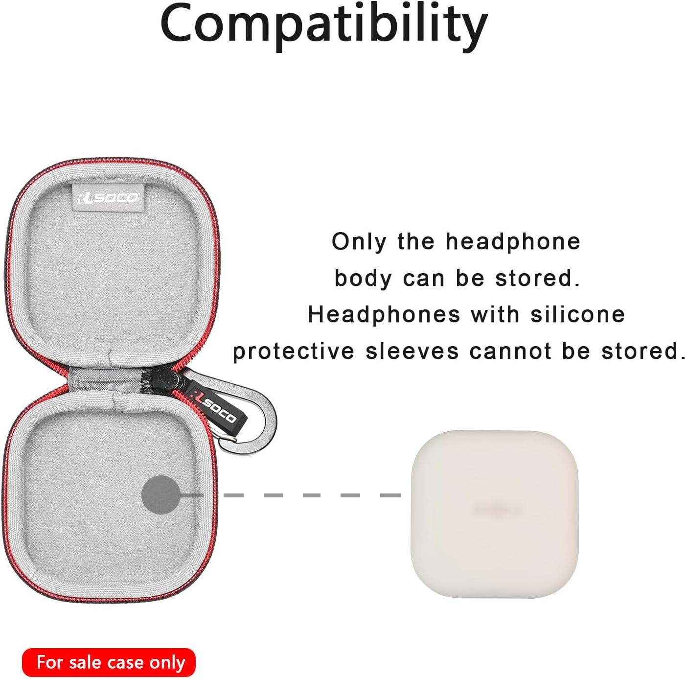 RLSOCO Hard Case for SHOKZ NEW – Headphone Case Hard recenzja i cena