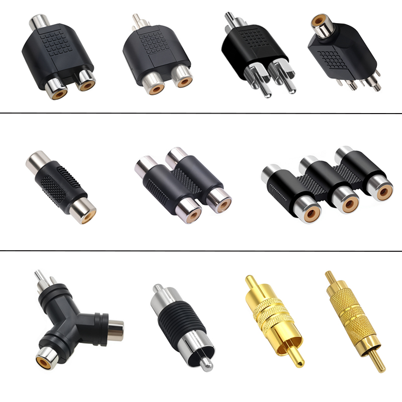 5pcs RCA Jack Female To Male P – Audio Splitter Y recenzja i cena