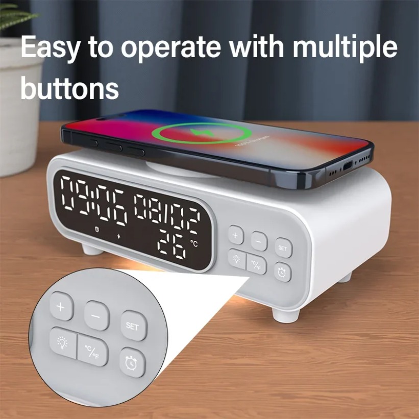 15W Wireless Charger Time Alar – Usb C Earphone recenzja i cena