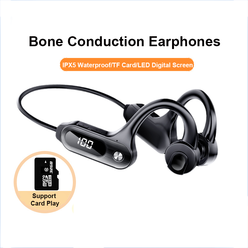 Bone Conduction Bluetooth 5.3  – Sports Earphone Hook recenzja i cena