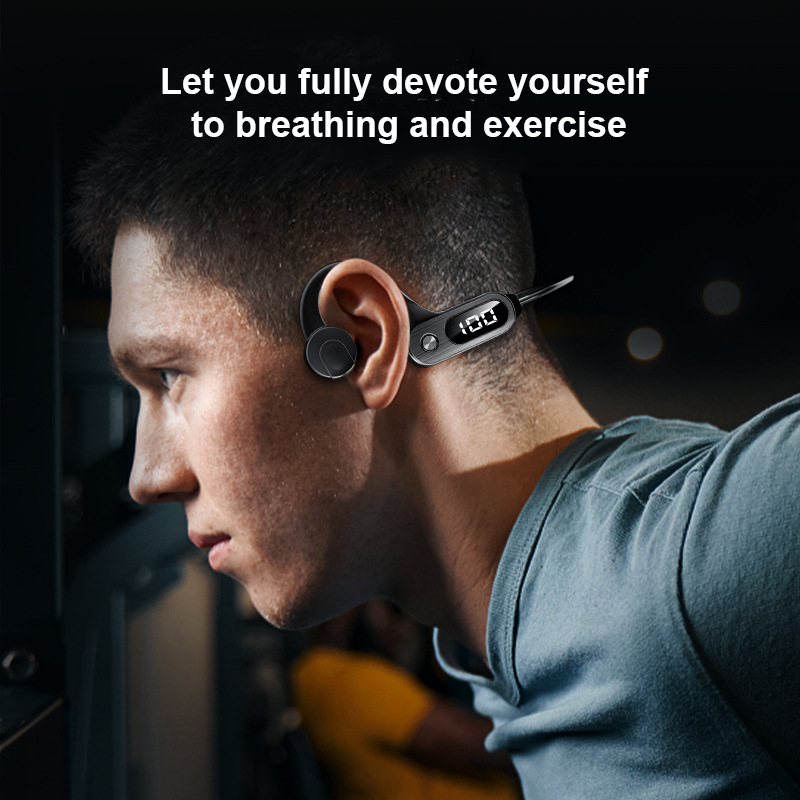 Bone Conduction Bluetooth 5.3  – Sports Earphone Hook recenzja i cena