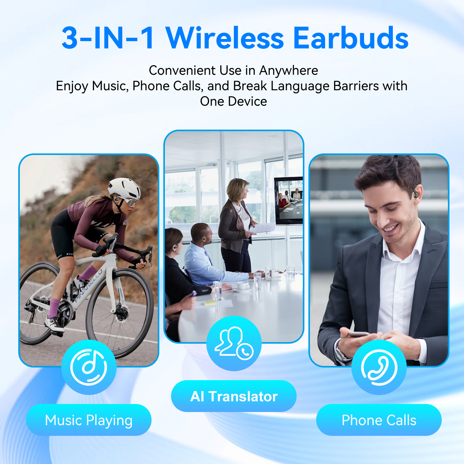 Ai Translator Earbud Device Re – Earbuds Charging Case recenzja i cena
