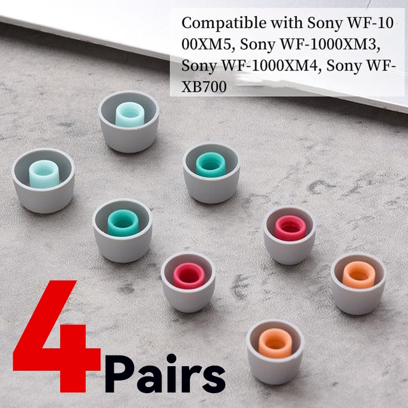 4/1Pairs for Sony Headphone Si – Silicone Ear Tip Replacement recenzja i cena
