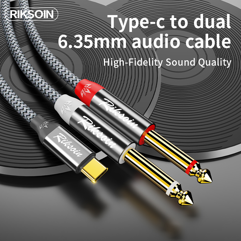 USB Type C to Dual 6.35mm TS A – Audio Splitter Y recenzja i cena