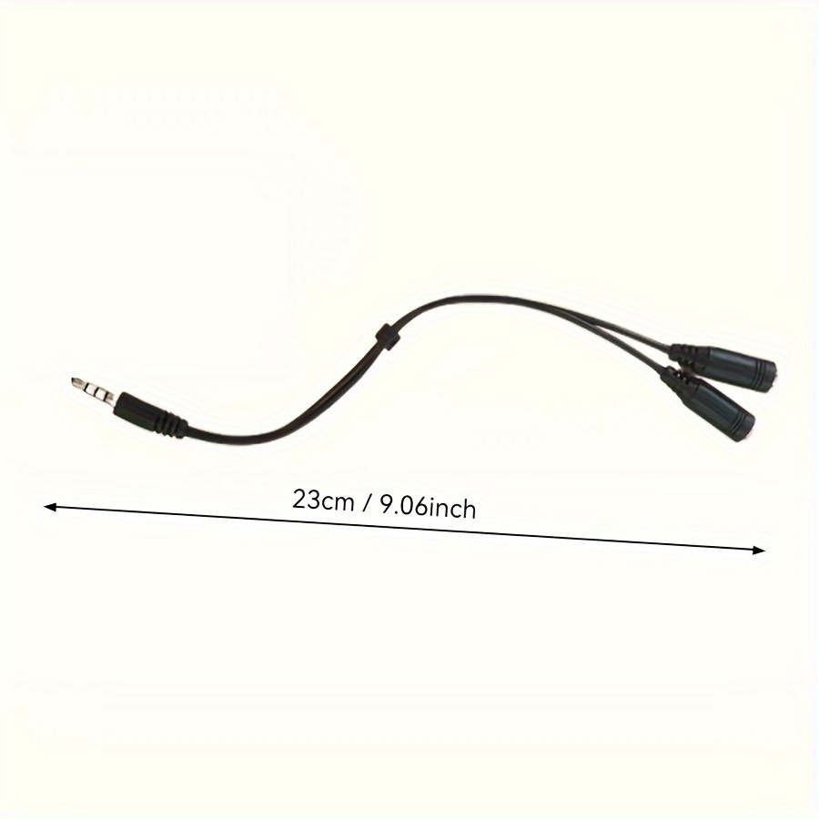 3.5mm Stereo Audio 1Male to 2  – Audio Splitter Y recenzja i cena