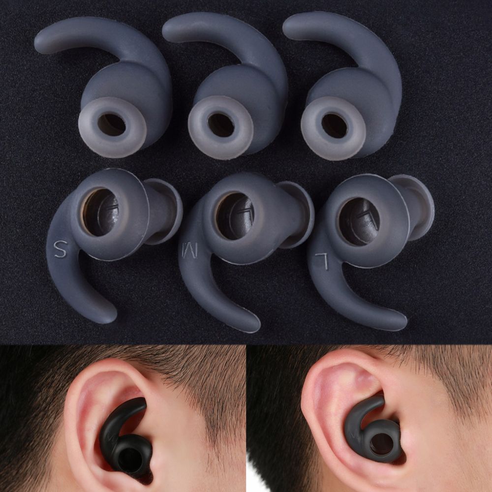 3 Pairs S/M/L In-ear Sports He – Sports Earphone Hook recenzja i cena