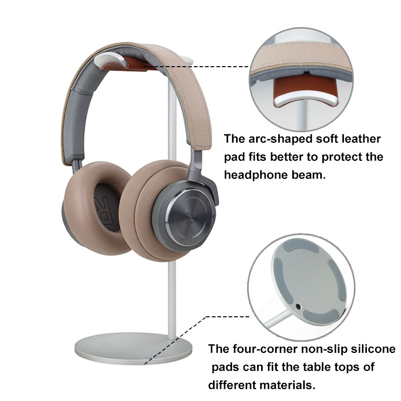 Curved Aluminum Headphone Stan – Headphone Stand Desk recenzja i cena