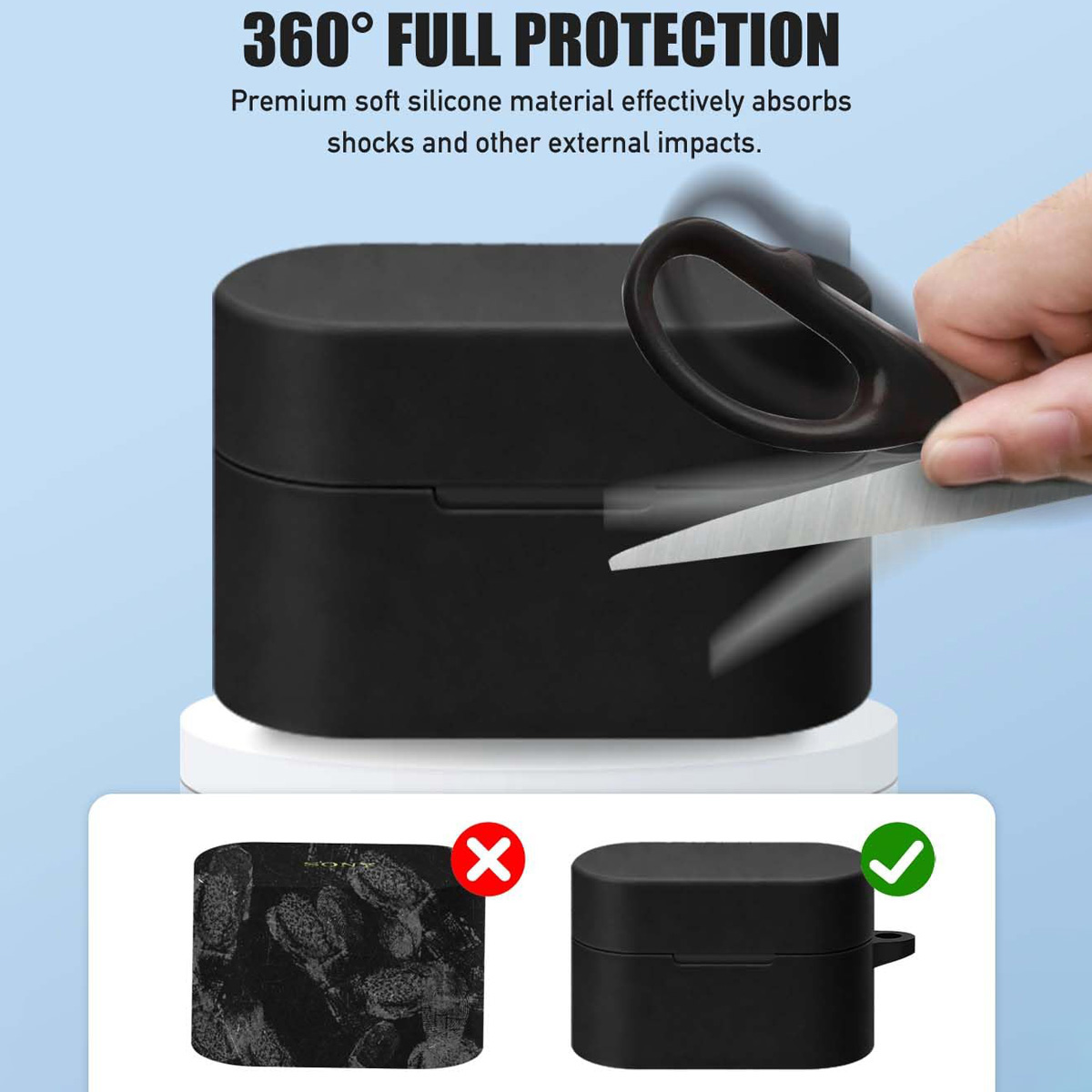 Case for Sony WF-1000XM6 Earbu – Earbuds Charging Case recenzja i cena