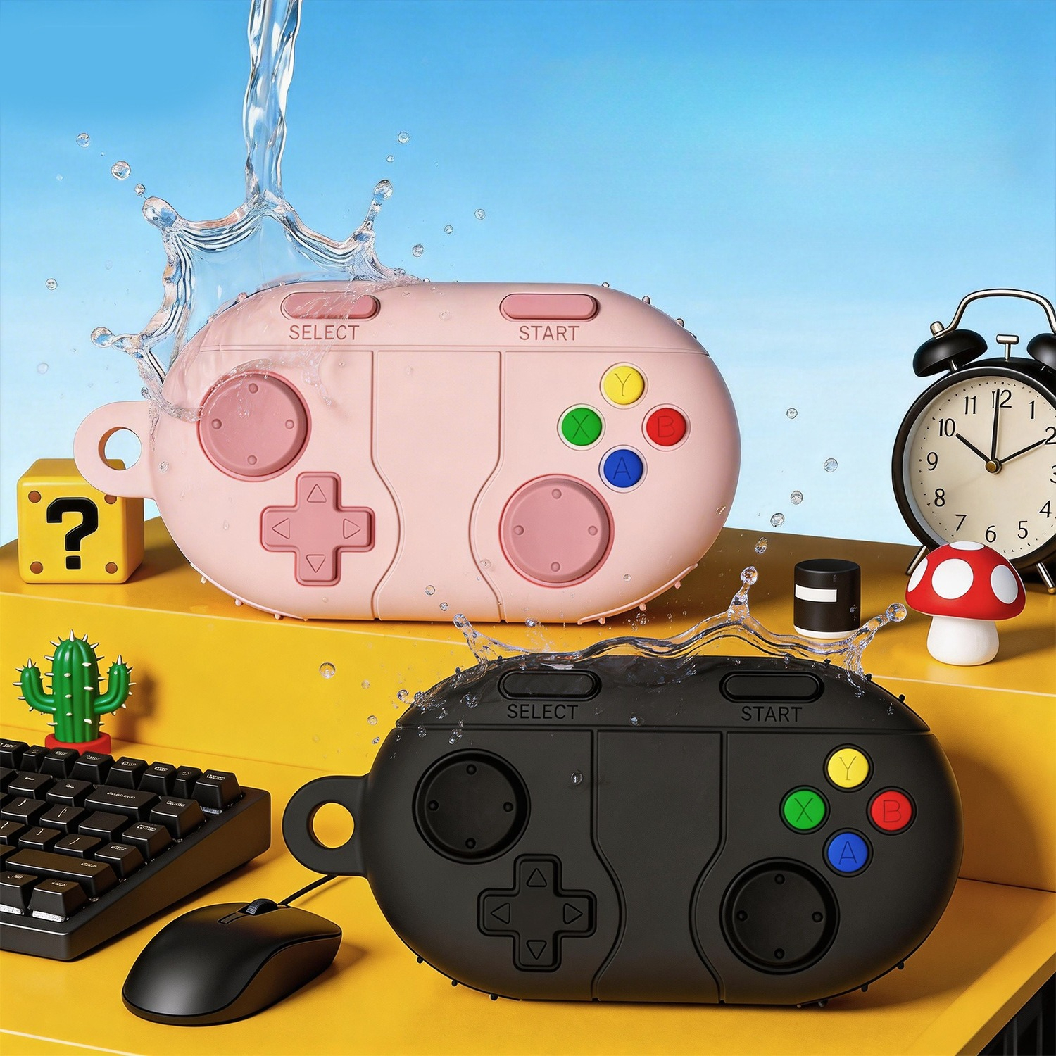 Vintage Silicone Game Style Ca – Earbuds Charging Case recenzja i cena