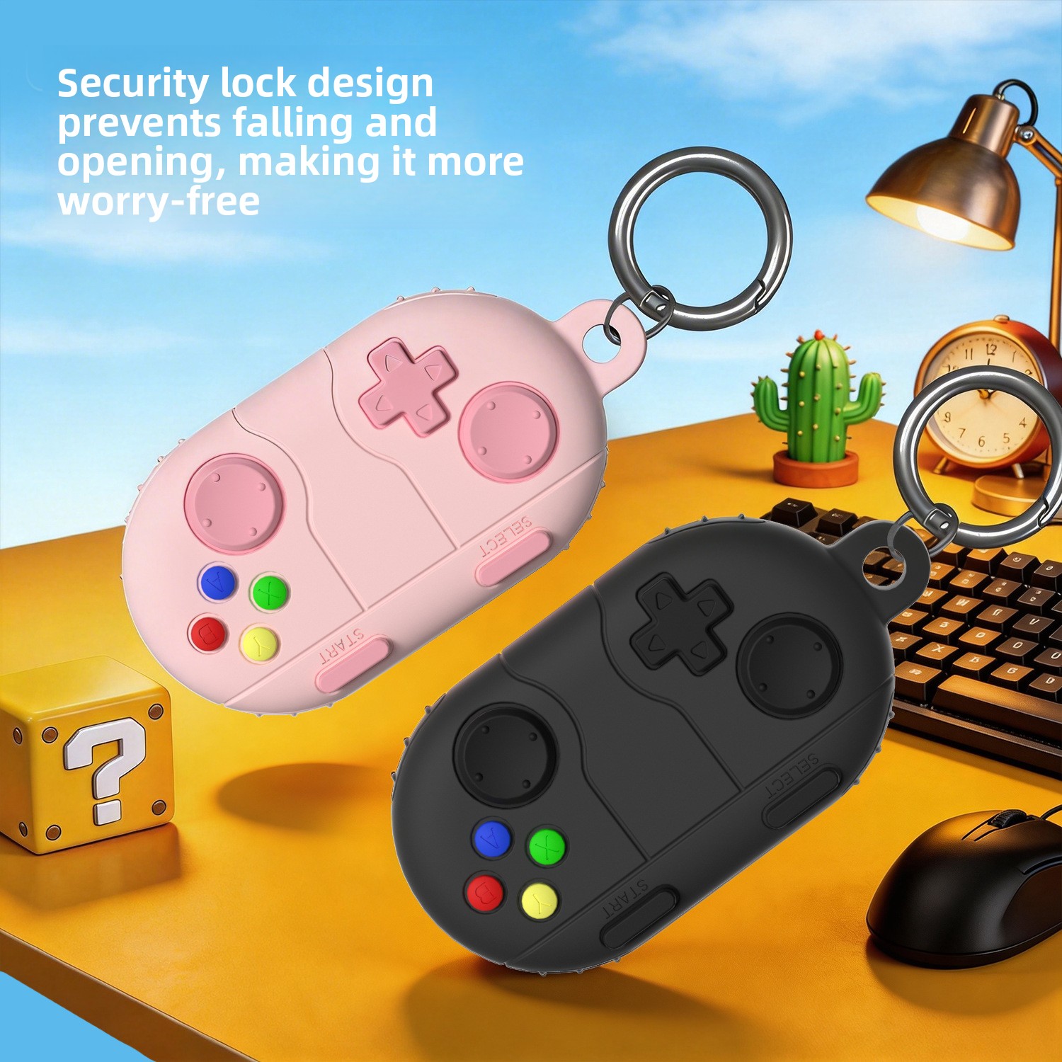Vintage Silicone Game Style Ca – Earbuds Charging Case recenzja i cena