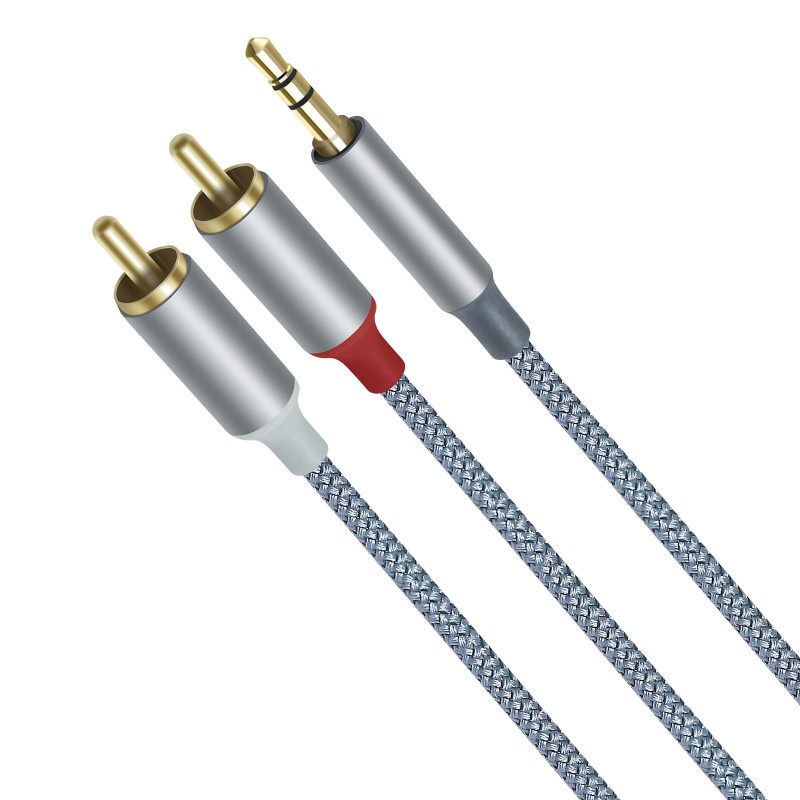 3PCS Hifi Y Splitter Adapter A – Audio Splitter Y recenzja i cena