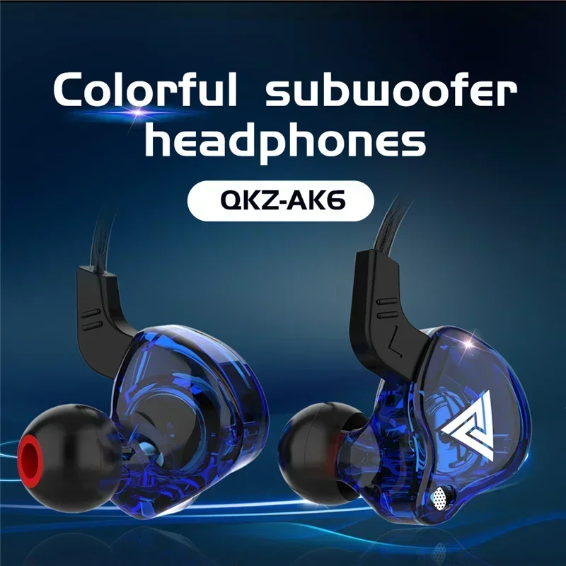 NEW QKZ AK6 Copper Driver HiFi – Audiophile Headphone Wired recenzja i cena