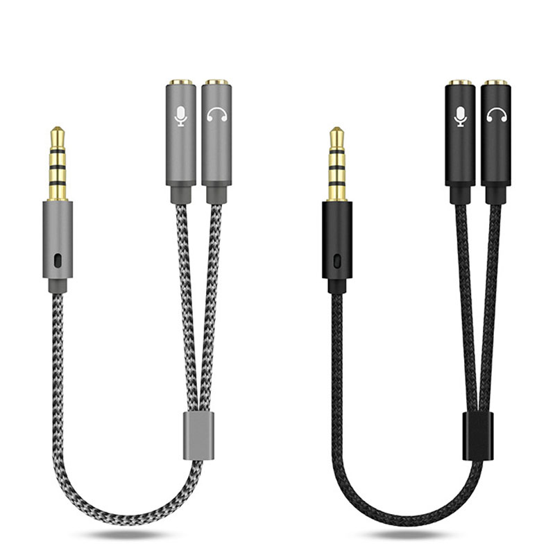 3.5mm Audio Splitter Y Jack 1  – Earphone Splitter Jack recenzja i cena