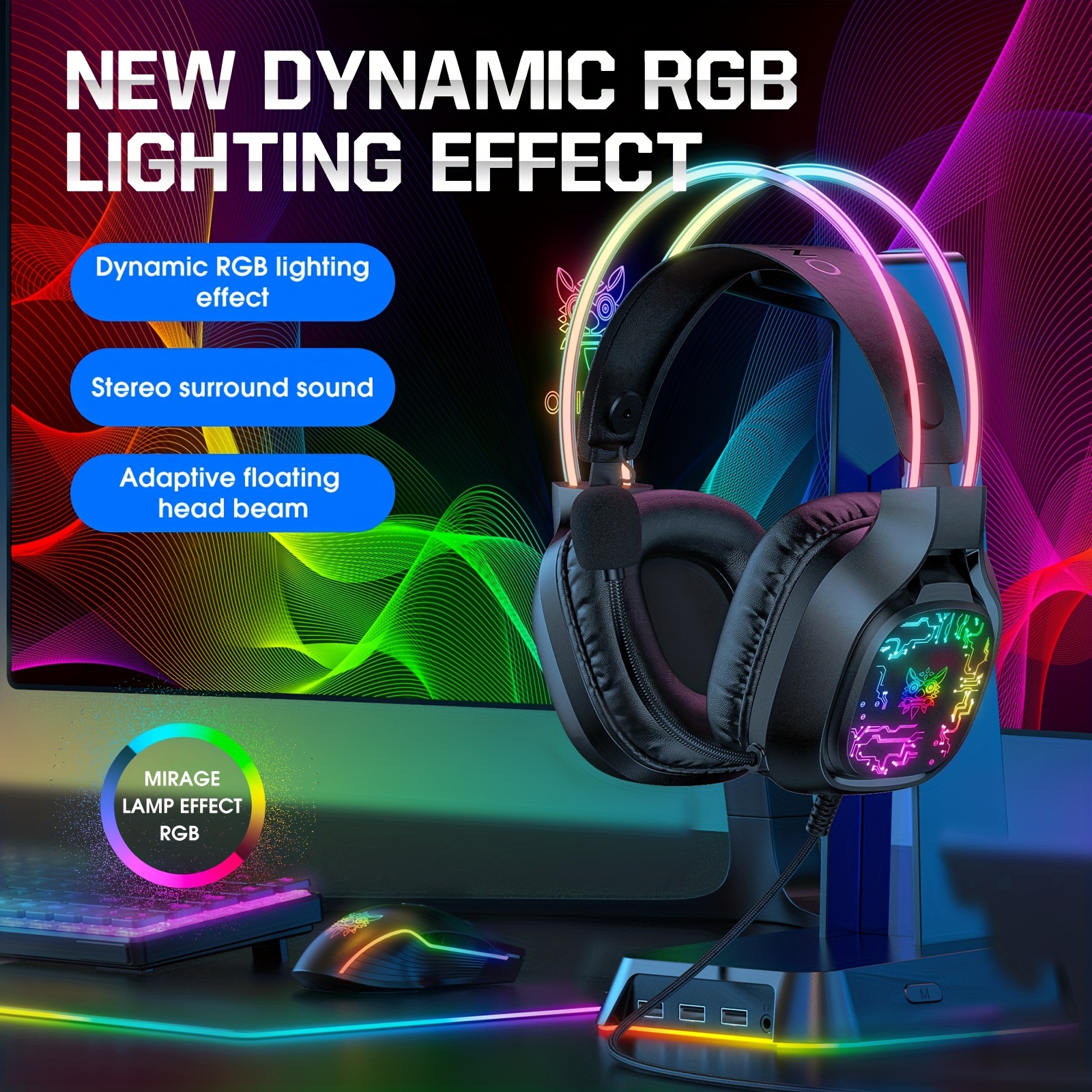 ONIKUMA X22 Gaming Headset RGB – Gaming Headset Rgb recenzja i cena