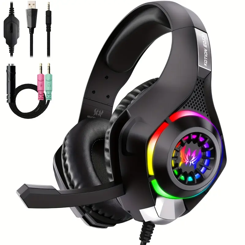 Gaming Headset for PC, PS4, PS – Gaming Headset Rgb recenzja i cena