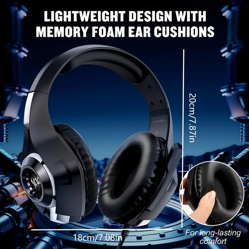 Gaming Headset for PC, PS4, PS – Gaming Headset Rgb recenzja i cena