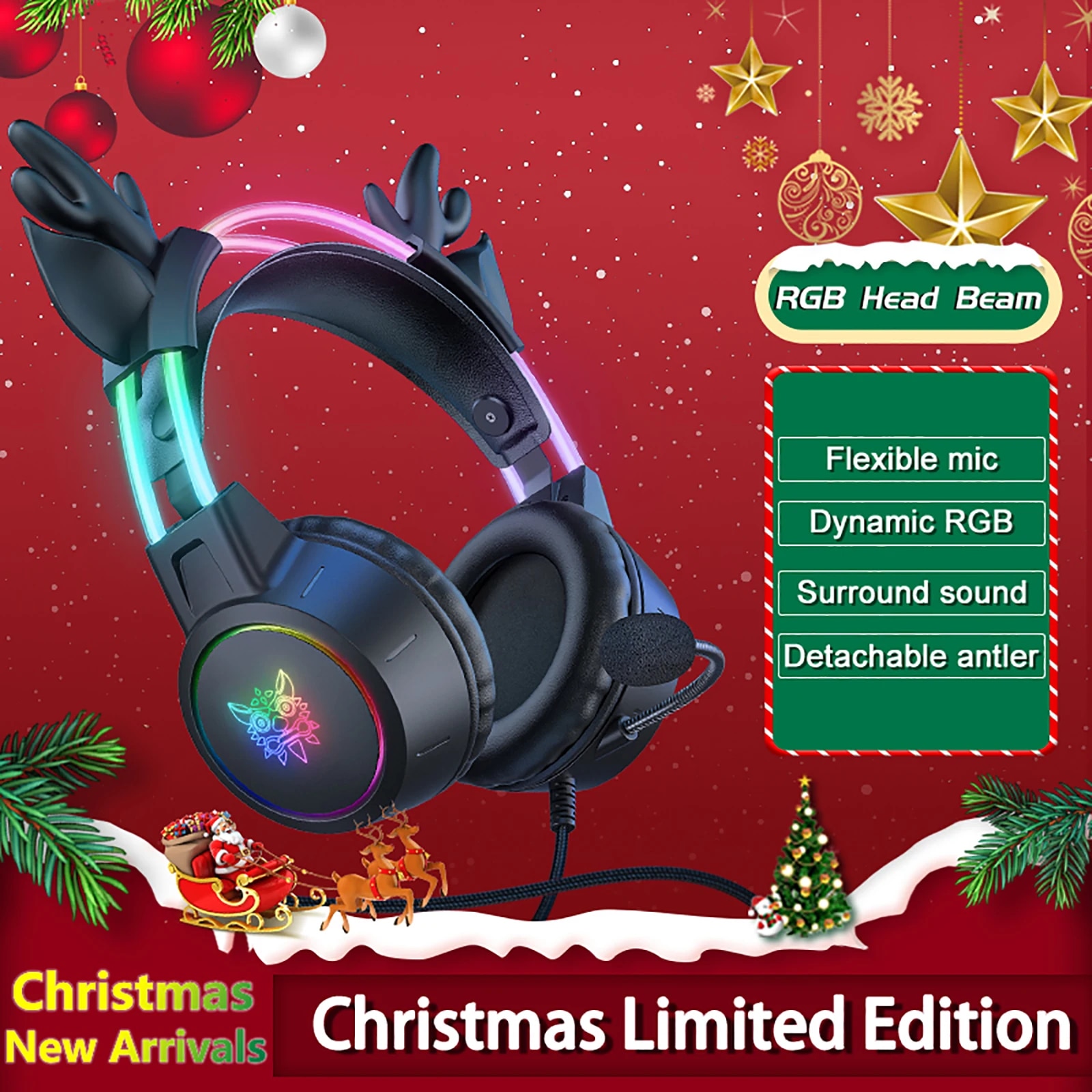 ONIKUMA Gaming Headset for 202 – Gaming Headset Rgb recenzja i cena