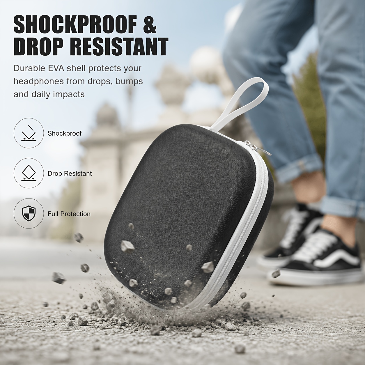 Portable Headphone Storage Cas – Headphone Case Hard recenzja i cena