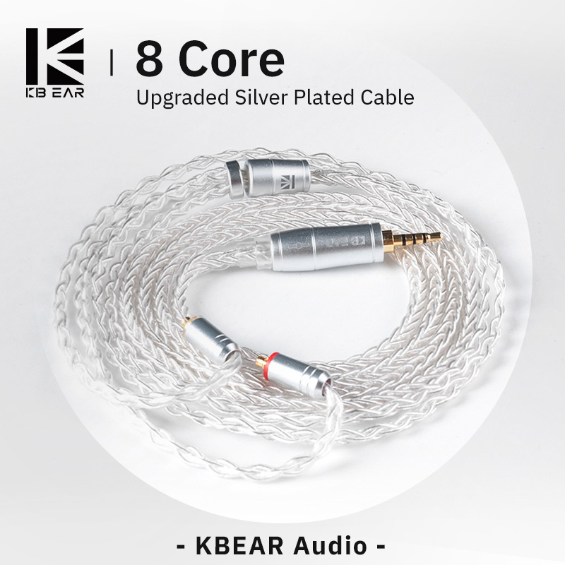 KBEAR 8 Core Upgraded Silver W – In Ear Monitor Iem recenzja i cena