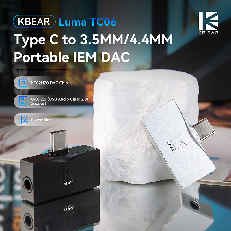 KBEAR Luma TC06 Type C to 3.5M – In Ear Monitor Iem recenzja i cena