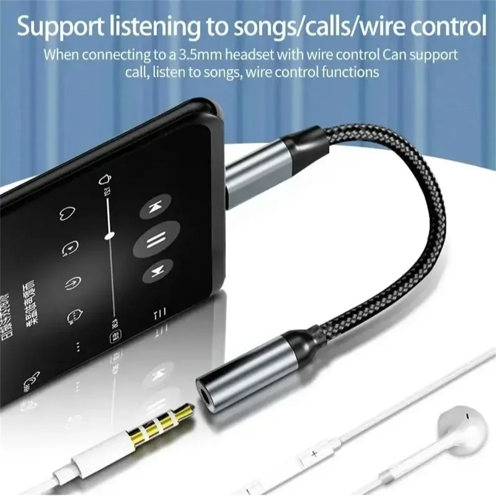 USB C 3.5mm Audio Adapter USB  – Audiophile Headphone Wired recenzja i cena
