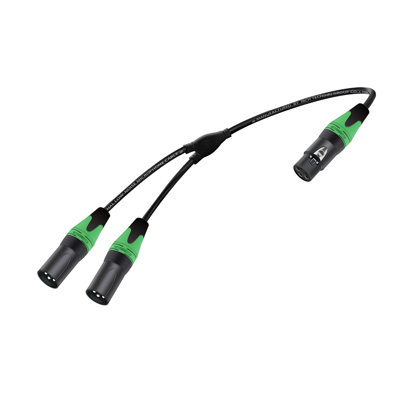 XLR Splitter Audio Cable,3Pins – Audio Splitter Y recenzja i cena