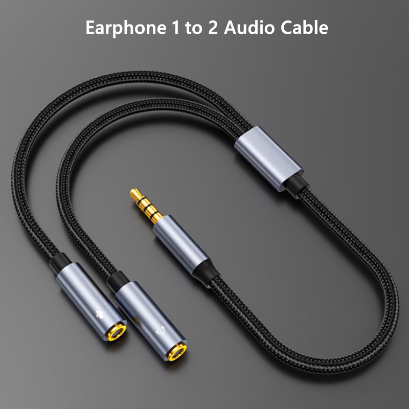 3.5mm Jack Aux Audio Cable Mal – Earphone Splitter Jack recenzja i cena