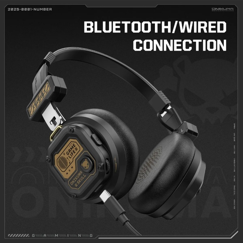 Onikuma Bluetooth Headphones O – Usb C Earphone recenzja i cena