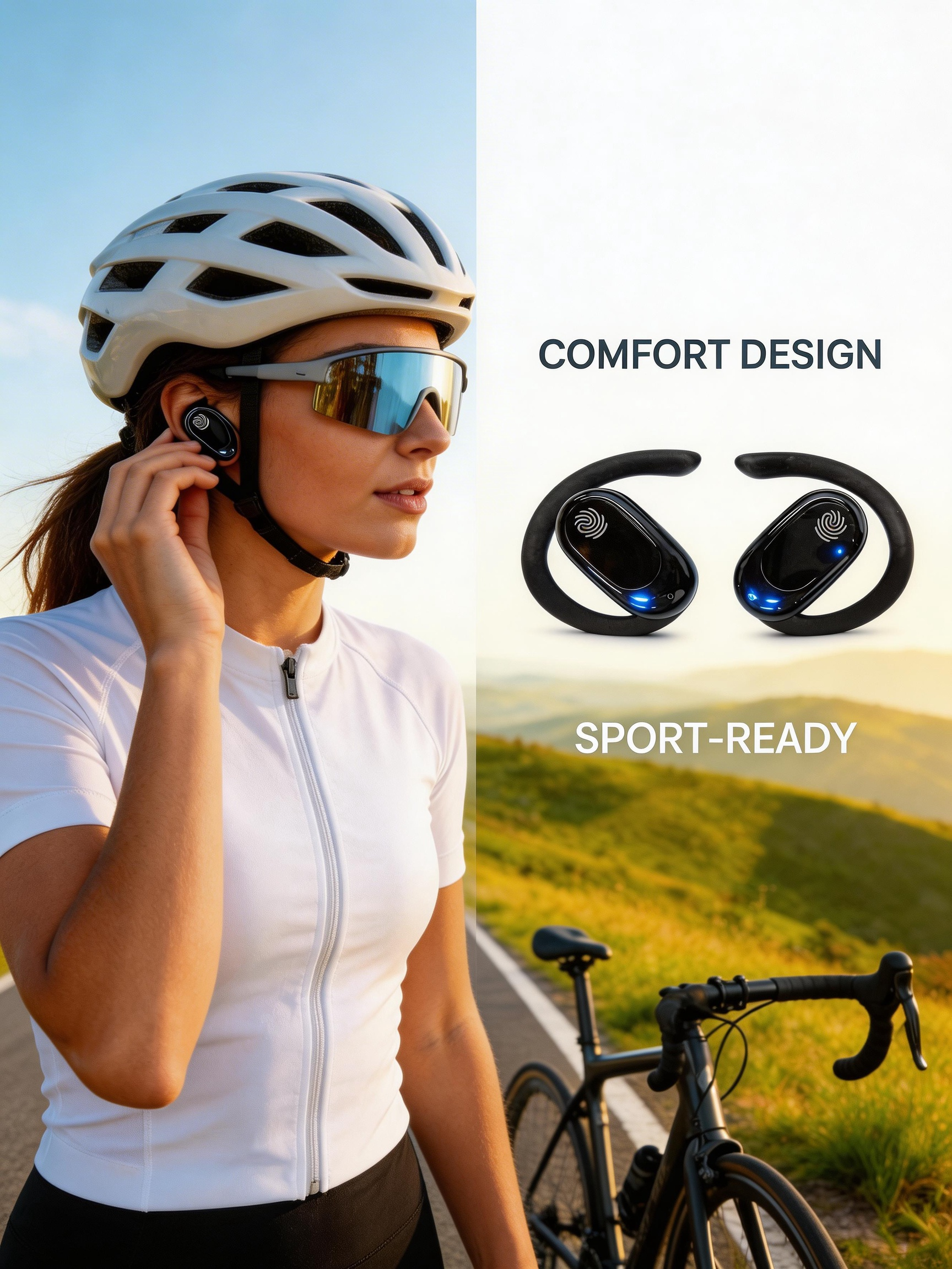 Long endurance digital Bluetoo – Sports Earphone Hook recenzja i cena