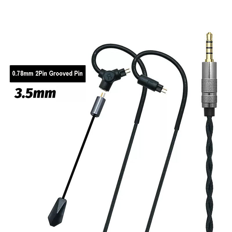0.78 QDC MMCX Gaming Earphone  – Usb C Earphone recenzja i cena