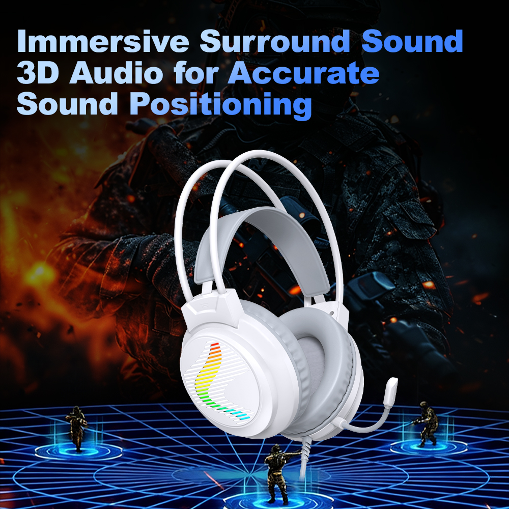 H10 Wired Gaming Headset with  – Gaming Headset Rgb recenzja i cena